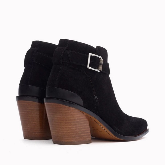 Rag and Bone Ramone Black Suede Boot - Picture 3 of 10